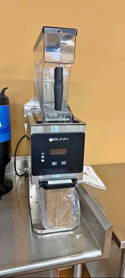 Bunn G9WD Espresso & Coffee Grinder – 3-Batch System – BRAND NEW Price: $750 (Retails for ~$1400) — Used commercial restaurant equipment for sale