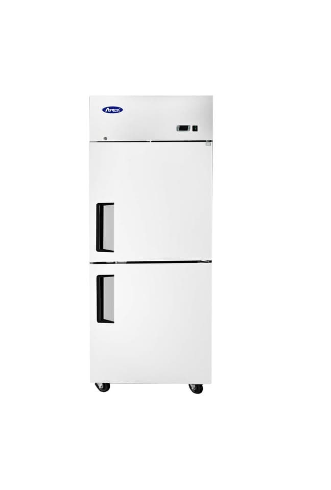 BRAND NEW ATOSA 2 DOOR DIVIDED REACH-IN REFRIGERATOR — New commercial restaurant equipment for sale