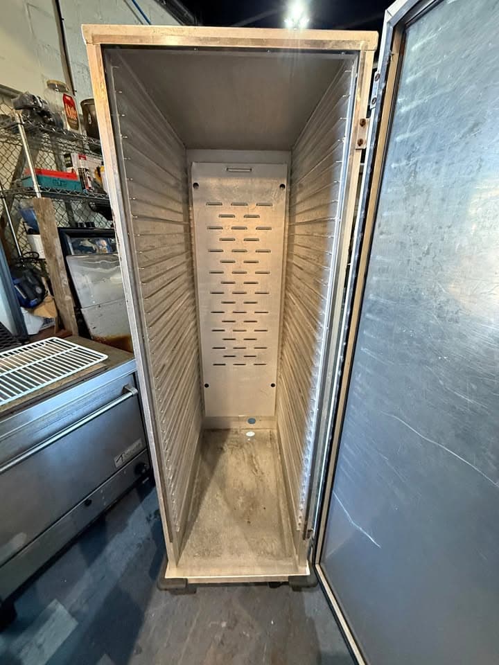 Full Size Enclosed Sheet Pan Rack – 40 Pan Capacity — Used commercial restaurant equipment for sale