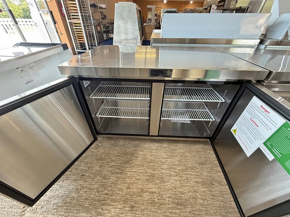 NEW Atosa 48" Commercial Undercounter Freezer - Restaurant Freezer — Used commercial restaurant equipment for sale